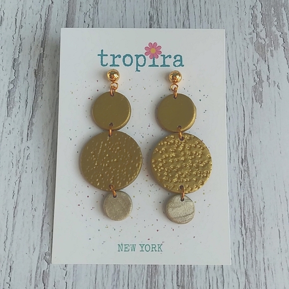 Dangling Earrings Polymer Clay 🌞 🌞 🌞 - Picture 7 of 7